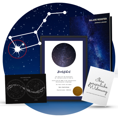 Sterntaufe Supernova Paket