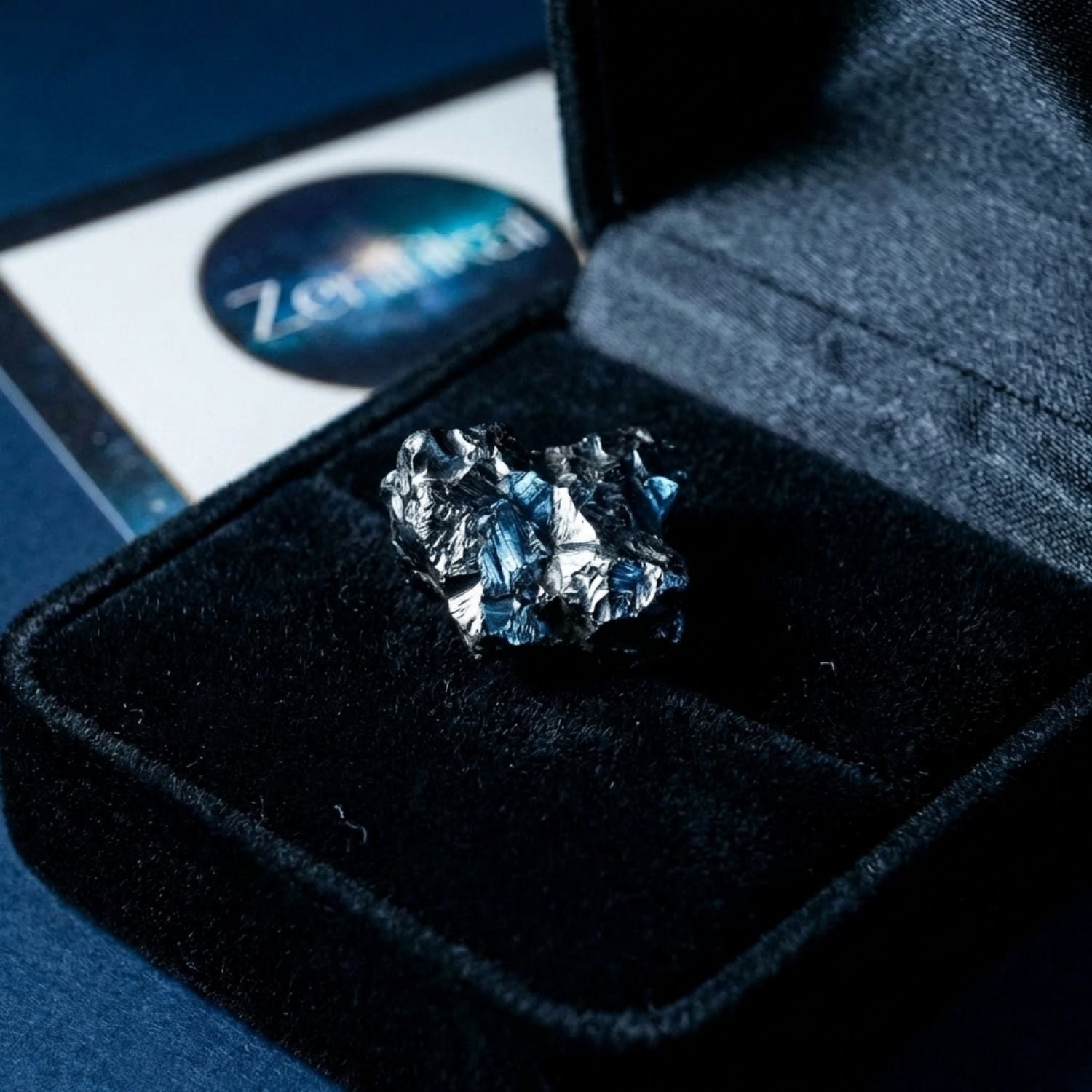 Echter Meteorit mit personalisiertem Zertifikat