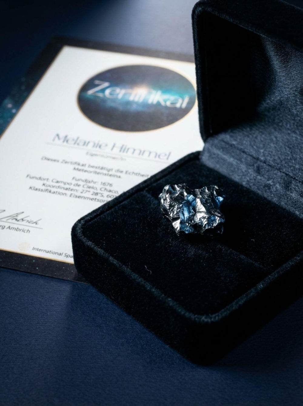 Meteoritenfragment Set – das perfekte Geschenk