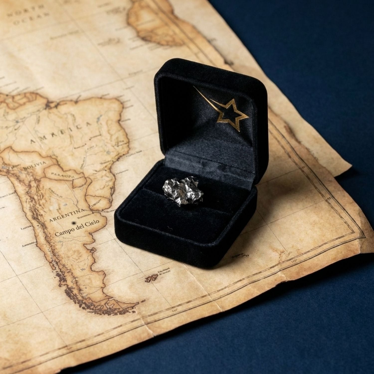 Echter Meteorit mit personalisiertem Zertifikat